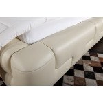 Wholesale DeRucci Bed Frame QB029 (Beige)